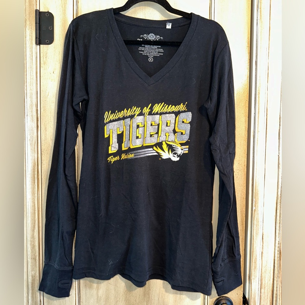 Women's Mizzou Tigers Long Sleeve Tee